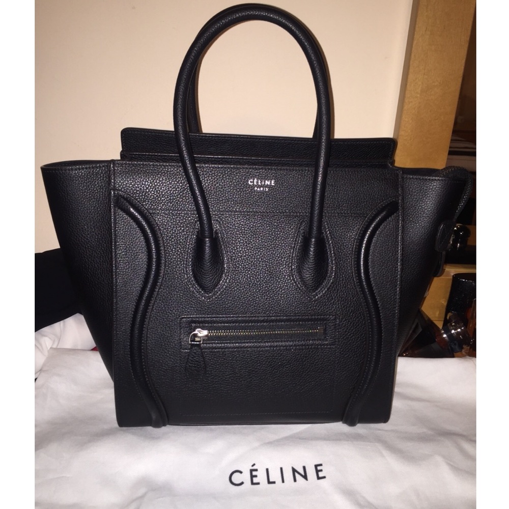 Celine Micro Luggage Black